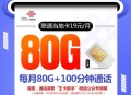 2024联通当地卡【首年19元80G+100分钟】